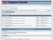 Tablet Screenshot of forums.theenergydetective.com
